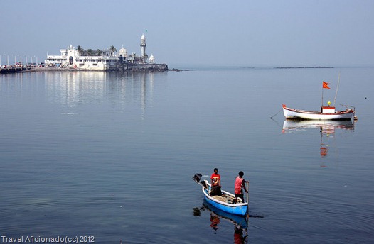 Travel Aficionado Fishing Boats near Hajj Ali Mosque