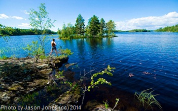 Рыбалка на озёрах Финляндии